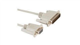 Roline Kabel Modemowy 9Pin. Żeńskie - 25Pin. Męski, 3 M