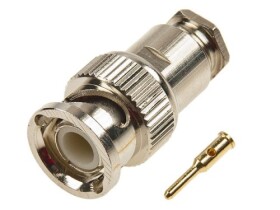 Wtyk BNC, lutowany, 75ohm, RG6-U