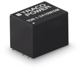 TracoPower TDN 1-4819WISM Przetwornica DC/DC, do PCB 48 V/DC +9 V/DC 112 mA 1 W Ilość wyjść: 1 x Content 1 szt.