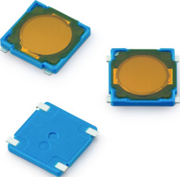 Short-stroke pushbutton, Form A (N/O), 50 mA/12 VDC, unlit , 160 g, SMD, 430181005816