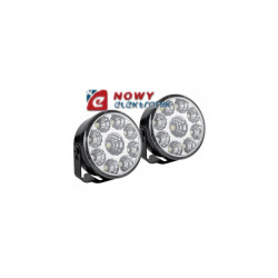 Światła dzienne okrągłe 9x0,5W światła do jazdy dziennej70x45