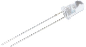 LED, THT, czerwona, 2 V, RND, RND