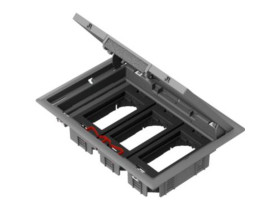 Optiline 45 Altira puszka podłogowa 6 modułów ISM50636 SCHNEIDER ELECTRIC