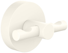 Wieszak tesa 40574-00000-00 MOON WHITE Ilość haków: 2 (S x W x G) 50 x 53 x 65 mm metal biały (matowy) 1 szt.