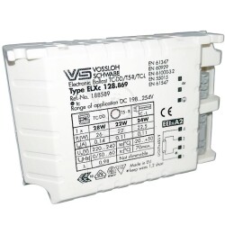 1x 22W 2gX13, 28W GR10q, 24W 2G11 ELXc 128.869