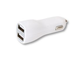 Ładowarka samochodowa dual 2x USB (1A/2.4A)