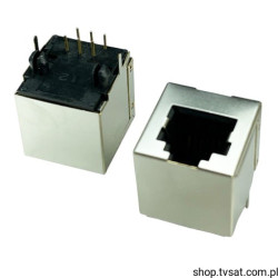 MODS-E-6P6C-L-S WR-MJ Modular Jack 8P8C THT SAMTEC