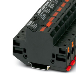 Złączka szynowa bezpiecznikowa Phoenix Contact poziomy: Pojedynczy 6AWG PT 10 20A