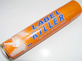 Preparat czyszczący Spray LABEL KILLER 400ml