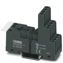 Gniazdo ECOR-2-BSC3/4X21 do przekaźnika REL-IR z 2 lub 4 zestykami przełącznymi