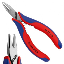 Szczypce czołowe tnące dla elektroników 115mm precyzyjne dla elektroników KNIPEX 64 22 115