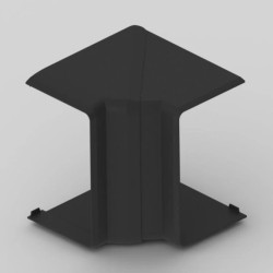 PK 90x55 D 8405 FB - element narożny wewnętrzny czarny