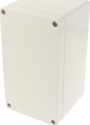 ABS enclosure, (L x W x H) 160 x 89 x 89 mm, light gray (RAL 7035), IP66, 1554KGY