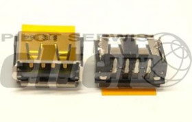 Gniazdo USB A do druku przelotowe do laptopa