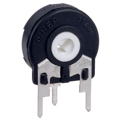 Piher PT15LH05253A3030 25K &#xB1;30% 0.25W 15mm Carbon Potentiometer Vertical Mount