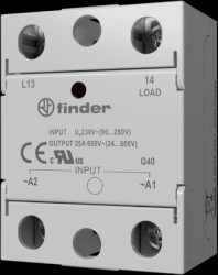 77.G1.9.024.8250, Relay with 1 SSR contact 100 A/24 to 280 V AC, inrush current up to 1500 A for
