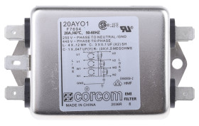 Filtr RFI 20A 3-fazowy TE Connectivity