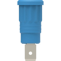 Electro Pjp 3286-Cd1-Bl Push-Fit Safety Socket Blue 1Pc Jack Plugs Sockets