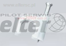 Uchwyt kabla okrągły 7mm na RG6