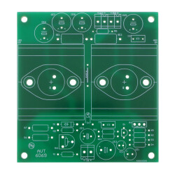 Wzmacniacz mocy mono retro na tranzystorach germanowych - PCB do projektu AVT 6069