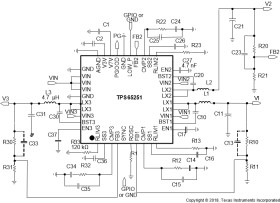 4.5-V TO 18-V input, 3A/2A/2A output, synchronous triple buck converter