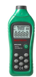 Miernik obrotów laserowy tachometr, Zakres pomiarowy prędkości obrotowej: 50-99999 RPM MS-6208B