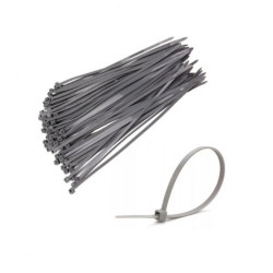 Opaska kablowa 100x2,5mm, szara, 38263 /25szt./