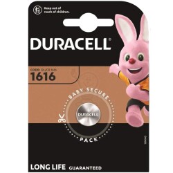 CR 1616 3V Duracell Bx1