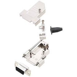 Encitech 6355-0042-31 DTSL09-S-JSRG&#x2B;DMS-K 9-pin D-Sub Receptacle set