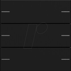 5753 005 Rocker set, 3-way for tactile sensor 4.55 - matt black