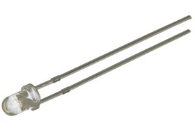 Dioda LED; S300TWW4G-S-4500K; 3mm; biały; Światłość: 5000mcd; 30°; przezroczysta; 3,2V; 30mA; (neutralna) 4500K; przewlekany (TH