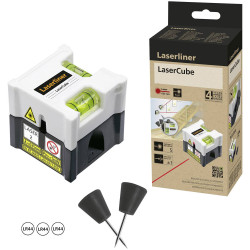 Laserliner 081.108E LaserCube Multi-line laser Range 5 m Levelling Tool