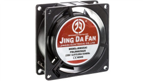 Wentylator 80X80x25mm 230V Łożysko Ślizgowe Terminal 85-810