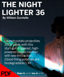 Make: Projects - Nightlighter 36 Spud Gun - PDF