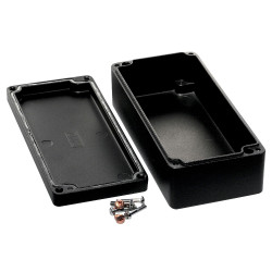 Hammond 1590Z130BK Watertight Diecast Enclosure 175 x 80 x 52 Black
