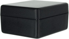 ABS enclosure, (L x W x H) 76 x 63.5 x 38.7 mm, black (RAL 9004), IP54, SR24-DB.9