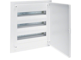 Rozdzielnica podtynkowa 54 modułowa 3x18M drzwi pełne IP40 GOLF VF318PD HAGER