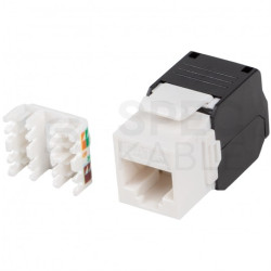 Moduł keystone RJ45 UTP kat.6 nieekranowany beznarzędziowy LANBERG
