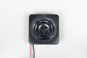 Sygnalizator głosowy 12 → 24 V dc Montaż panelowy Patlite IP54