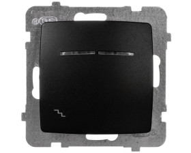 KARO Łącznik schodowy z podświetleniem czekoladowy metalik ŁP-3SS/m/40