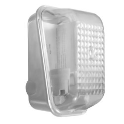 Opr. E27 IP54 SKOŚNA 60W kl.przezr. EUROHANDEL