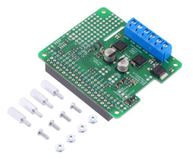 Pololu Dual TB9051FTG Motor Driver for Raspberry Pi (Assembled)