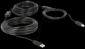83557 USB 2.0 A > B plug/plug active 20 m