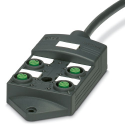 Skrzynka czujnika porty: 4 M12 kabel: 5m