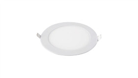 Downlight Podtynkowy Okrągły 12W 800Lm 4000K Neutralny Ip20 Ec79803