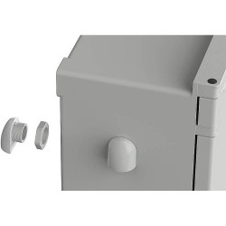 BOPLA 42600410 PS VE XS Vent 25x28x10mm Fibreglass Grey-white