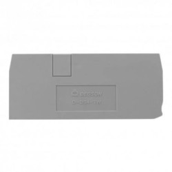 Płytka końcowa do złączki szynowej 4mm2 DS4-TW DGN 4104