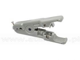 Regulowany ściągacz izolacji i obcinarka z wymiennymi ostrzami (AT-S501A)