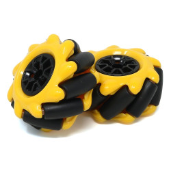 48mm Mecanum Wheel Set with Hubs