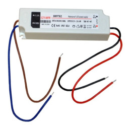 Zasilacz LED 12V 40W napięciowy IP67 plastik EK